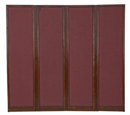fig 2. Victorian oak dressing screen room divider