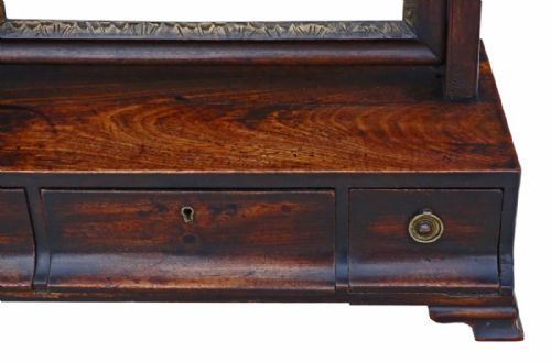 fig 1. Georgian mahogany dressing table swing mirror toilet
