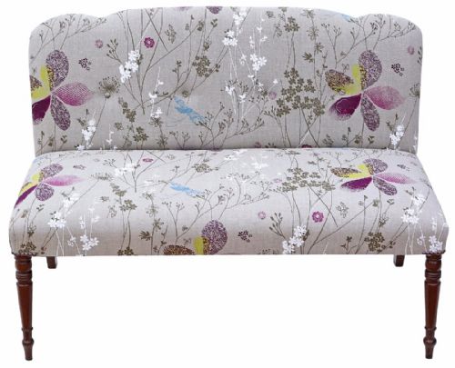 Small Sofa Window Seat Victorian Mahogany