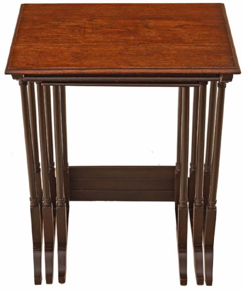 Nest of 3 Oak Side or Occasional Tables