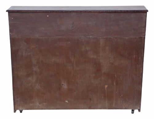 fig 2. Large oak bookcase display shelves C1920
