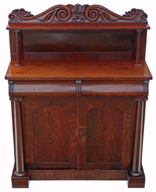 Regency Mahogany Sideboard Chiffonier