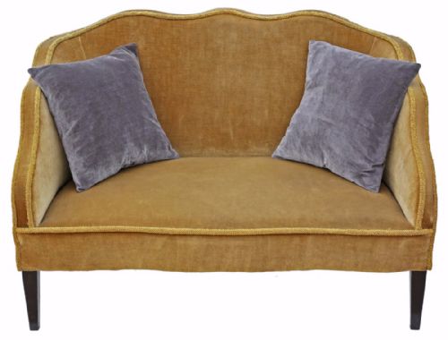 Edwardian Small Sofa Chaise Longue