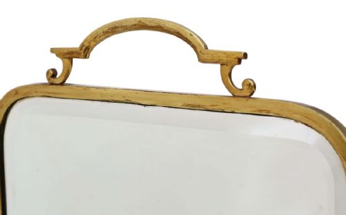 fig 1. Victorian ormolu brass cut glass fire screen