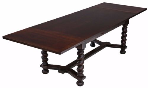 Large Mahogany Extending Dining Table