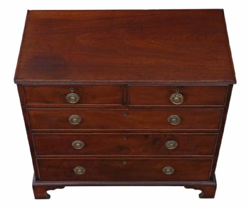 fig 1. Small 19th Century mahogany chest of drawers
