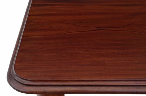 fig 1. Victorian mahogany red walnut windout extending dining table