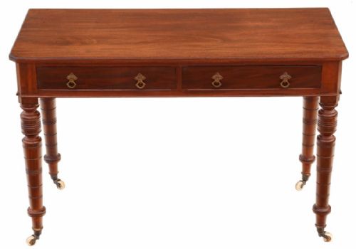 Victorian Aesthetic Mahogany Writing Desk