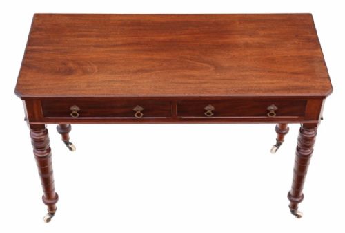 fig 1. Victorian Aesthetic mahogany writing desk