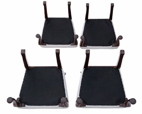 fig 2. Set of 4 Georgian dining chairs mahogany