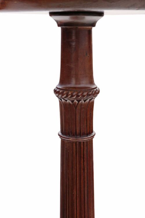 fig 1. Victorian mahogany torchiere jardiniere pedestal stand plant
