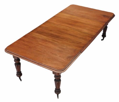 fig 1. Regency mahogany extending dining table 8'