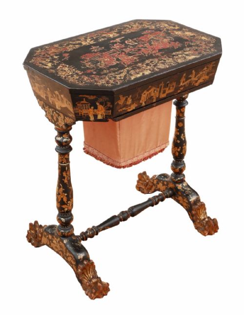 fig 2. Chinoiserie work table