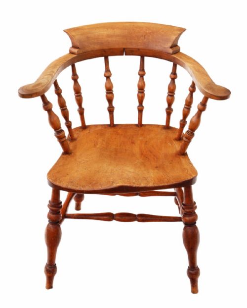 fig 1. Elm smoker's bow armchair