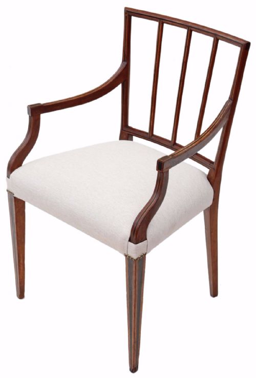 Georgian Mahogany Desk Chair