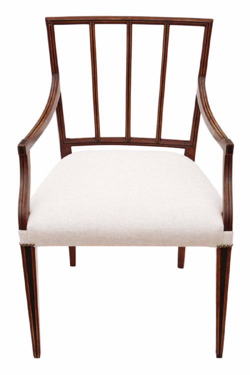 fig 1. Georgian mahogany desk chair