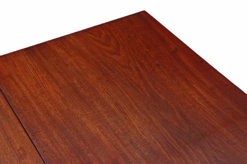fig 1. Georgian mahogany pad foot gateleg dining table