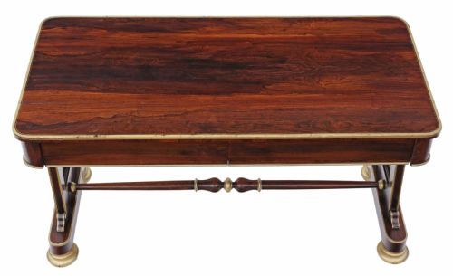 Regency Rosewood Library Writing Desk