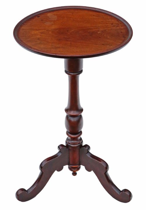 Regency Mahogany Tilt Top Wine Table