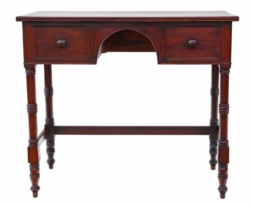 fig 1. Regency mahogany desk