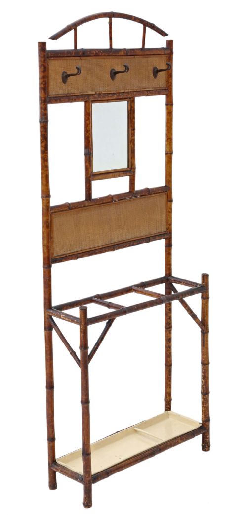 fig 1. Victorian bamboo hall stand
