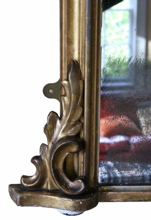 fig 2. Victorian gilt wall mirror