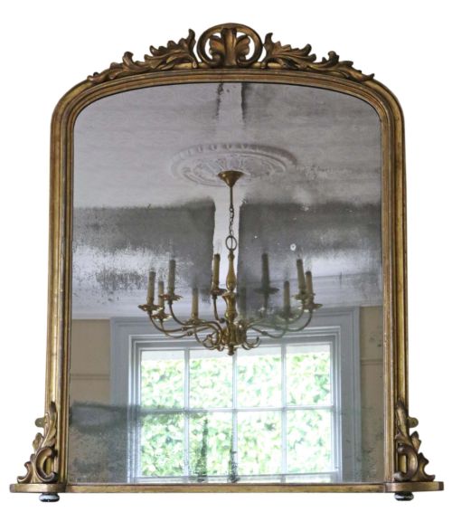 Victorian Gilt Wall Mirror
