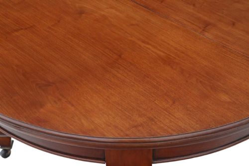 fig 3. Victorian mahogany wind out extending D end dining table
