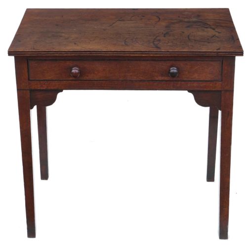 Georgian Oak Writing Table