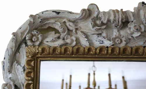 fig 2. Victorian gilt overmantle wall mirror