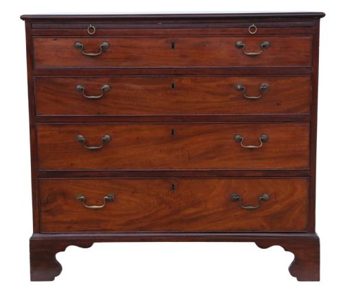 fig 1. Georgian mahogany chest of drawers