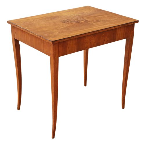 fig 2. 19th Century Swedish Biedermeier side centre writing table