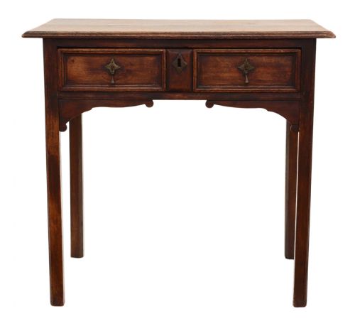 fig 1. Georgian oak writing desk