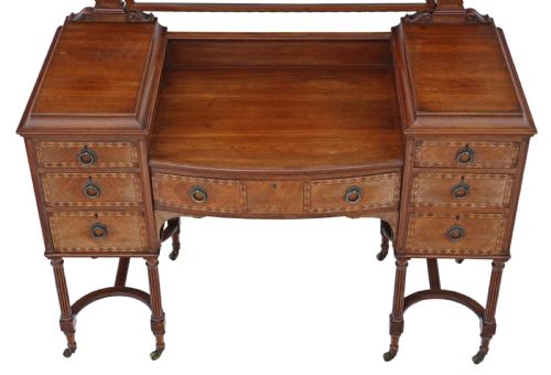 fig 2. Edwardian inlaid rosewood dressing table