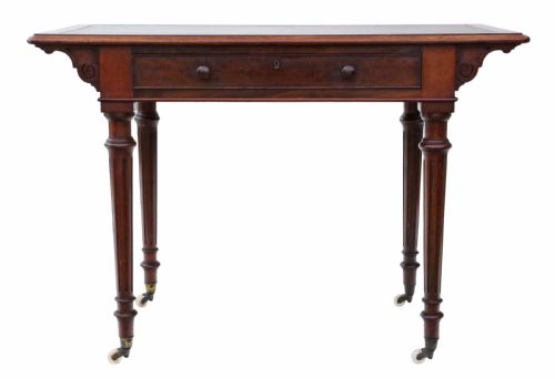 fig 1. Victorian mahogany desk