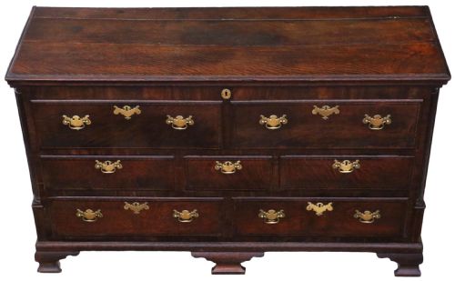 Georgian Lancashire Oak Coffer