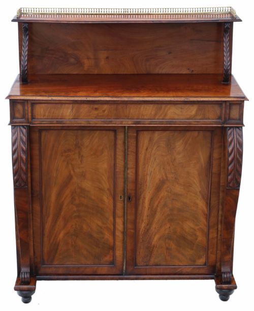 Small Regency Mahogany Sideboard