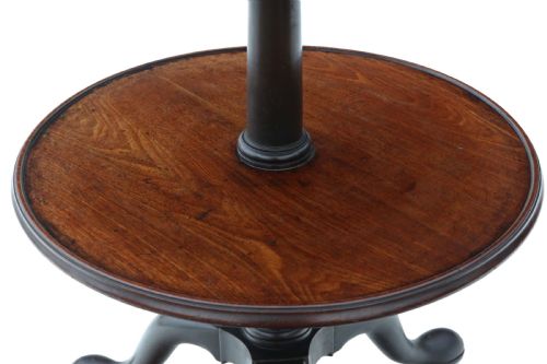 fig 1. Georgian mahogany dumb waiter serving table