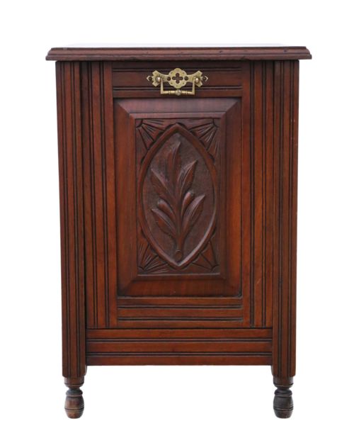 fig 1. Walnut perdonium coal scuttle box