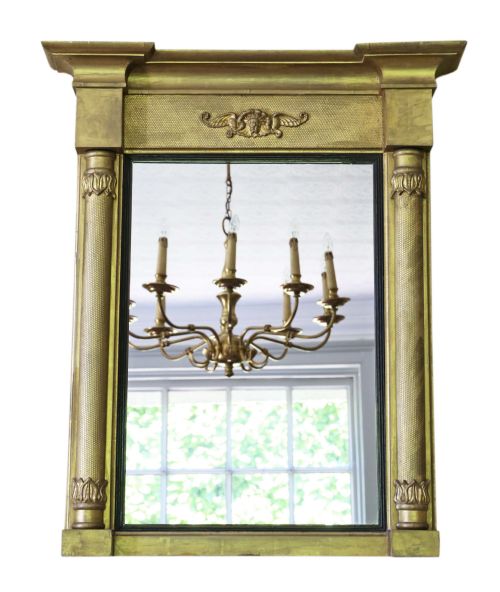 19th Century Gilt Pier Wall Mirror