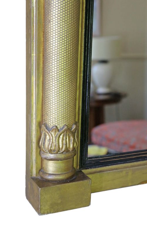 fig 1. 19th Century gilt pier wall mirror