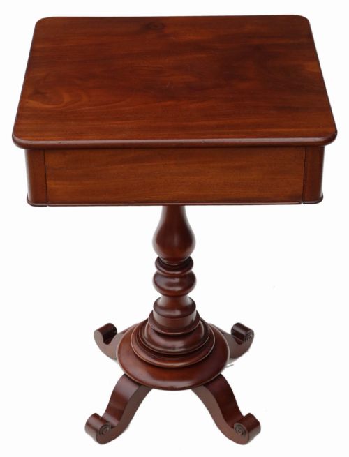 Victorian C1840 Mahogany Side Table