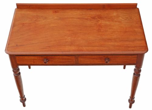 fig 1. C1880 Victorian mahogany writing desk