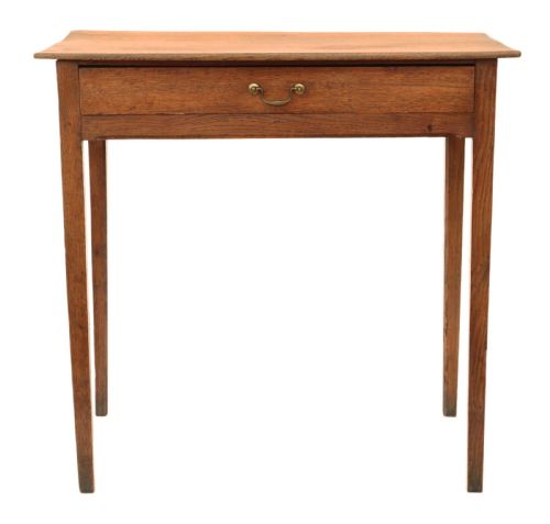 fig 1. Georgian oak and ash desk