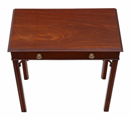 fig 1. Georgian mahogany desk