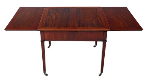 fig 1. Gillows Victorian mahogany extending dining table