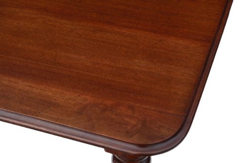 fig 2. Victorian mahogany windout extending dining table 8'