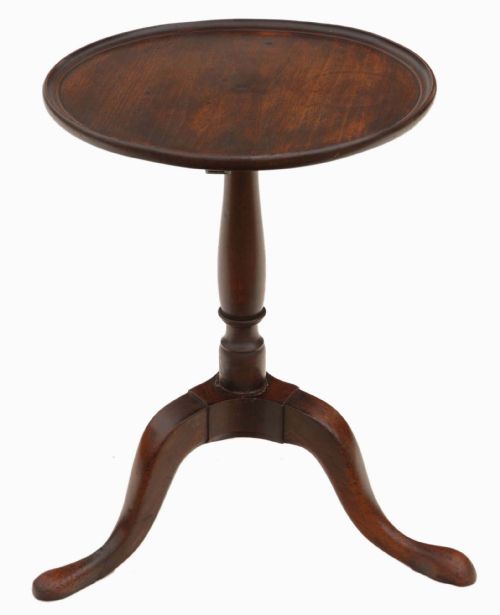 Georgian Mahogany Wine Side Table
