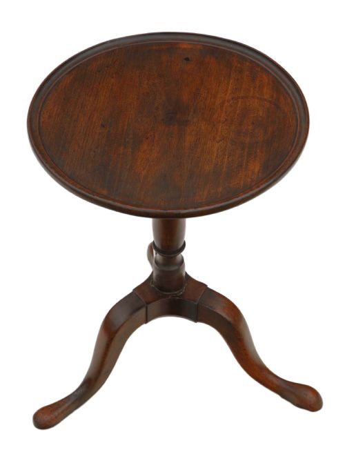 fig 1. Georgian mahogany wine side table