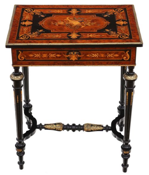 19th Century Marquetry Dressing Table